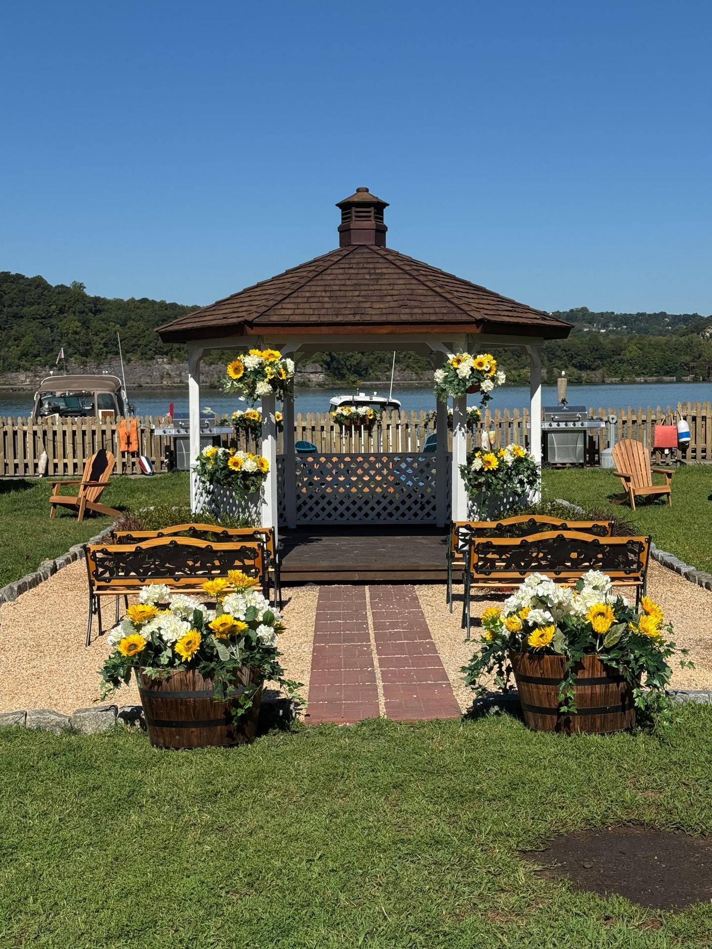 Wedding on the Hudson